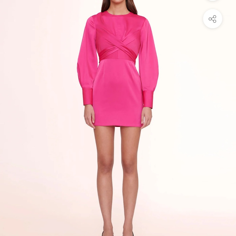 Bright pink new with tags Staud Dress